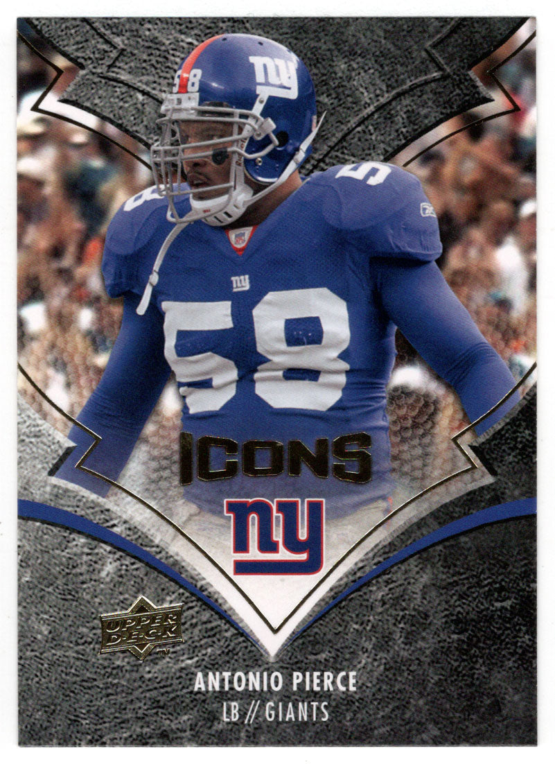 Antonio Pierce - New York Giants (NFL Football Card) 2008 Upper Deck I –  PictureYourDreams