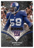 Antonio Pierce - New York Giants (NFL Football Card) 2008 Upper Deck Icons # 66 Mint