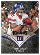 Jeremy Shockey - New York Giants (NFL Football Card) 2008 Upper Deck Icons # 68 Mint