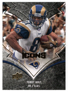 Torry Holt - St. Louis Rams (NFL Football Card) 2008 Upper Deck Icons # 90 Mint