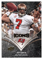 Jeff Garcia - Tampa Bay Buccaneers (NFL Football Card) 2008 Upper Deck Icons # 92 Mint