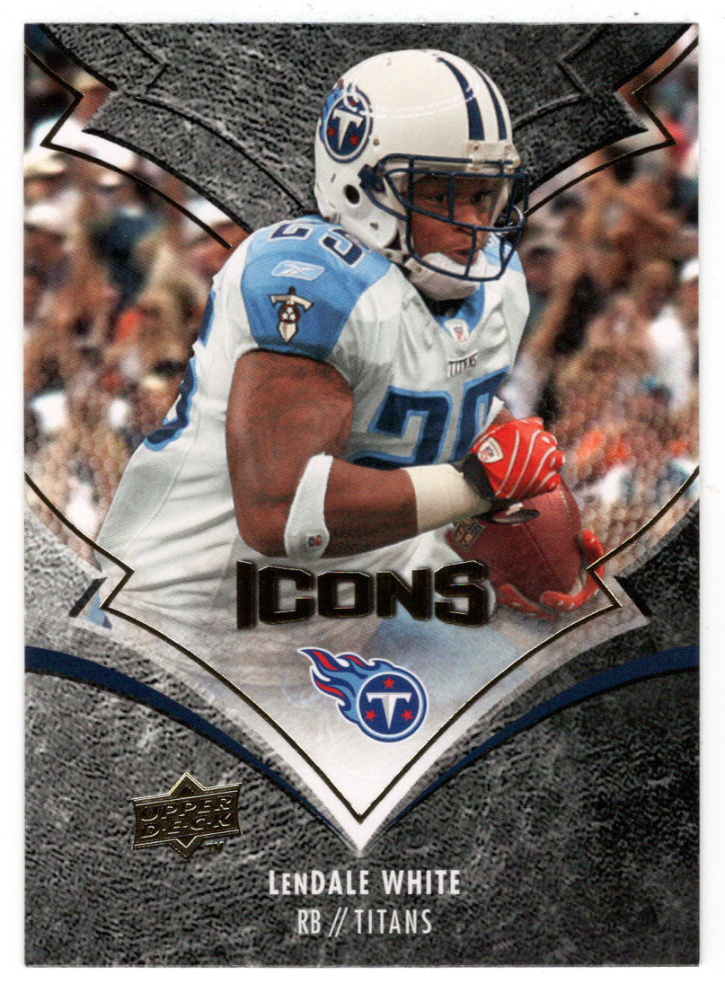 LenDale White - Tennessee Titans (NFL Football Card) 2008 Upper Deck Icons # 96 Mint