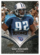 Albert Haynesworth - Tennessee Titans (NFL Football Card) 2008 Upper Deck Icons # 97 Mint