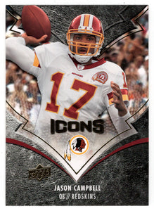 Jason Campbell - Washington Redskins (NFL Football Card) 2008 Upper Deck Icons # 98 Mint