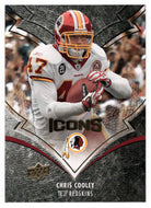Chris Cooley - Washington Redskins (NFL Football Card) 2008 Upper Deck Icons # 99 Mint
