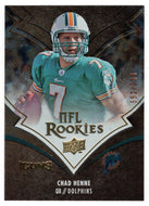 Chad Henne 552/750 RC - Miami Dolphins - The Rookies (NFL Football Card) 2008 Upper Deck Icons # 113 Mint