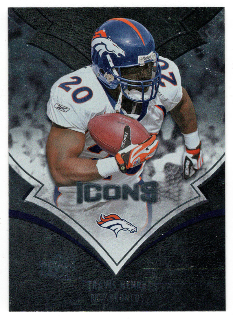 Travis Henry - Denver Broncos - Ranibow Foil (NFL Football Card) 2008 Upper Deck Icons # 29 Mint