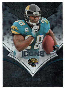 Fred Taylor - Jacksonville Jaguars - Ranibow Foil (NFL Football Card) 2008 Upper Deck Icons # 47 Mint