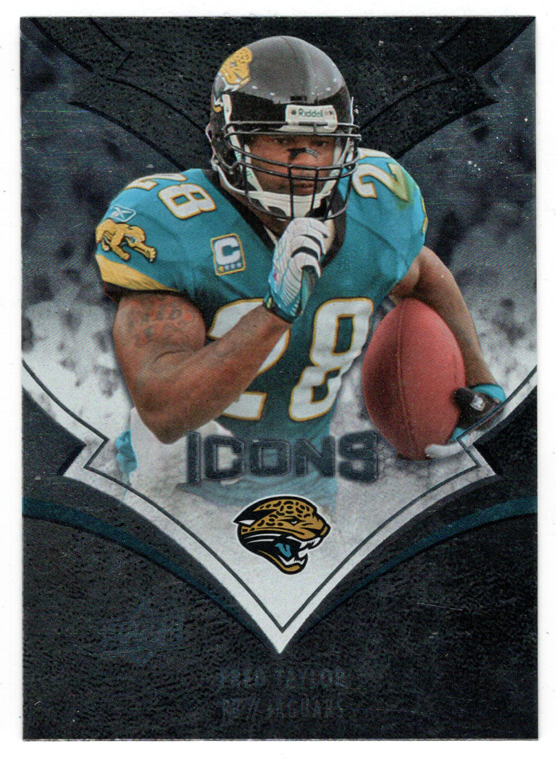 Fred Taylor - Jacksonville Jaguars - Ranibow Foil (NFL Football Card) 2008 Upper Deck Icons # 47 Mint