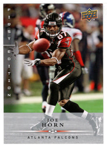 Joe Horn - Atlanta Falcons (NFL Football Card) 2008 Upper Deck First Edition # 6 Mint