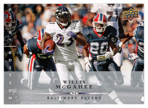 Willis McGahee - Baltimore Ravens (NFL Football Card) 2008 Upper Deck First Edition # 11 Mint