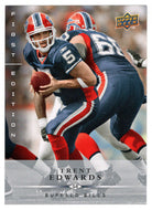 Trent Edwards - Buffalo Bills (NFL Football Card) 2008 Upper Deck First Edition # 16 Mint