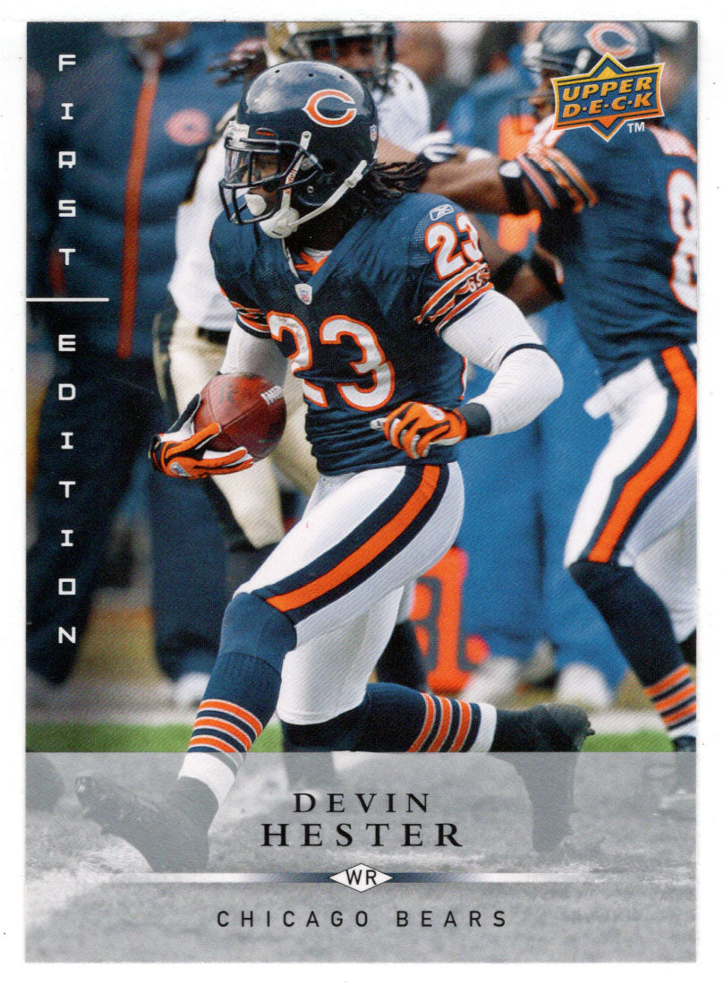 Devin Hester - Chicago Bears (NFL Football Card) 2008 Upper Deck First Edition # 27 Mint