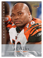 Stacy Andrews - Cincinnati Bengals (NFL Football Card) 2008 Upper Deck First Edition # 33 Mint