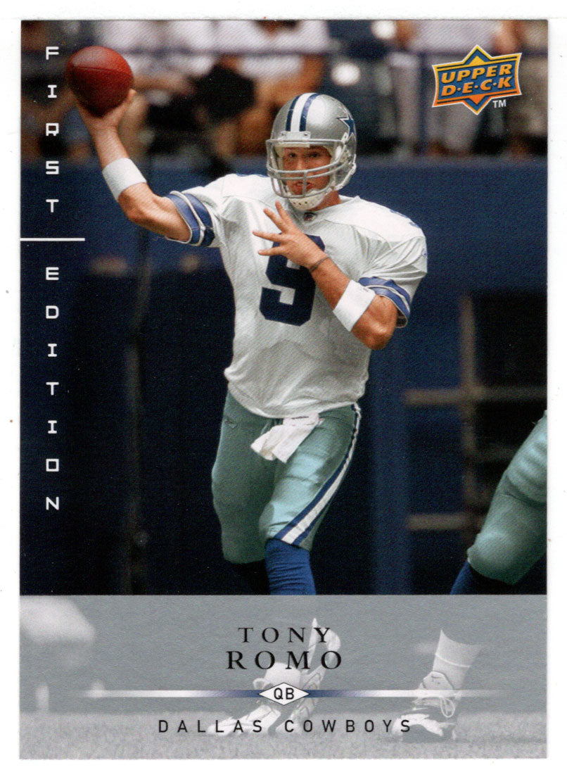 Tony Romo - Dallas Cowboys (NFL Football Card) 2008 Upper Deck First Edition # 42 Mint