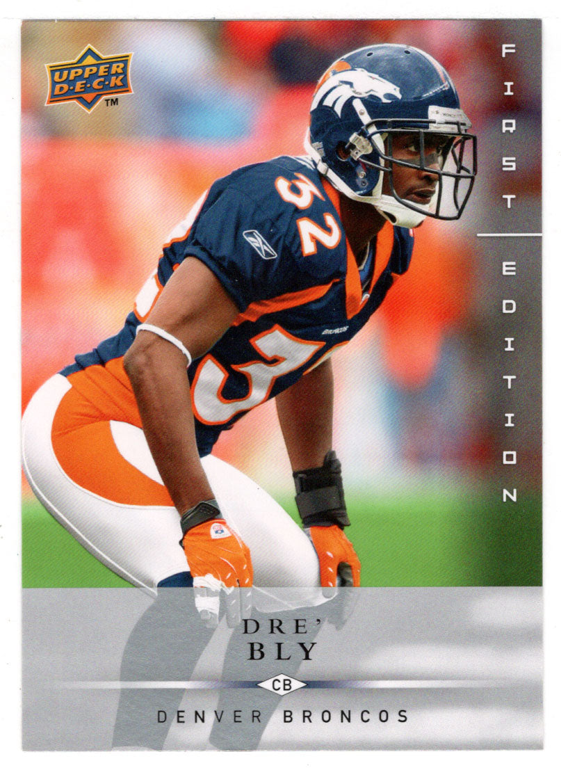 Dre Bly - Denver Broncos (NFL Football Card) 2008 Upper Deck First Edition # 47 Mint