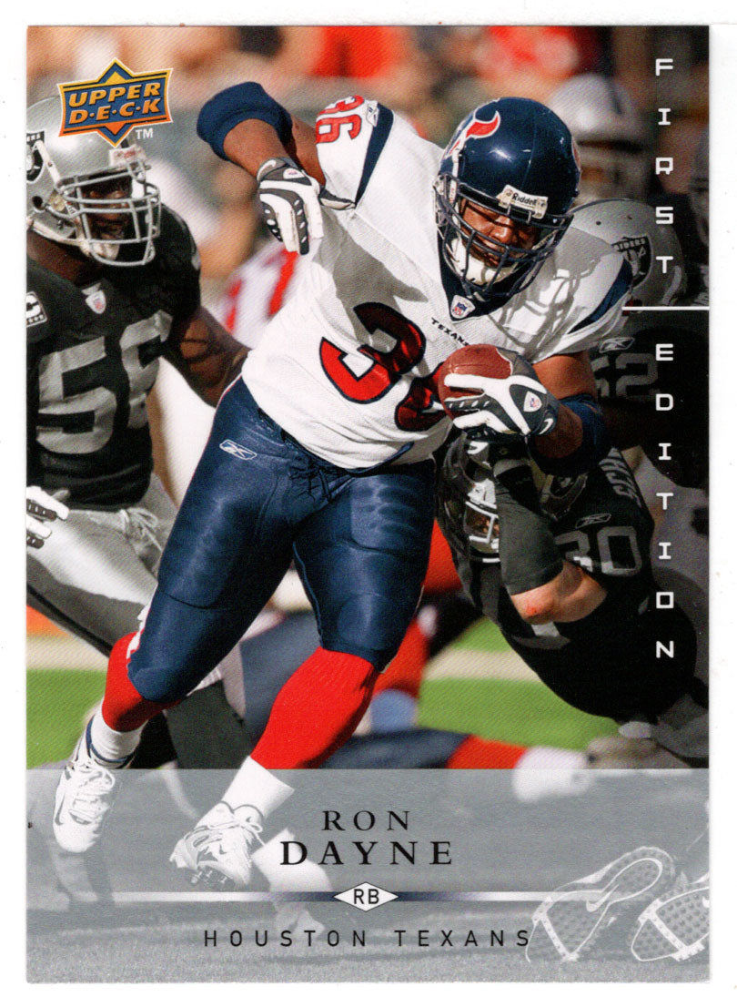 Ron Dayne - Houston Texans (NFL Football Card) 2008 Upper Deck First Edition # 62 Mint