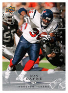 Ron Dayne - Houston Texans (NFL Football Card) 2008 Upper Deck First Edition # 62 Mint