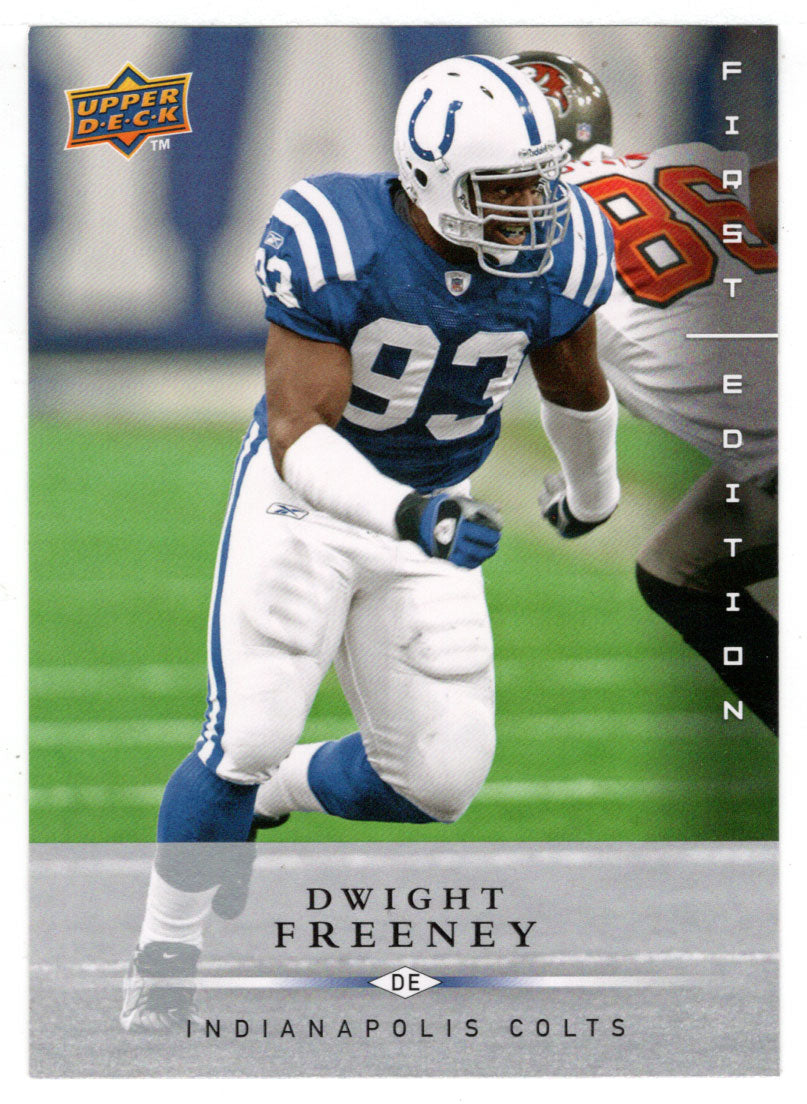 Dwight Freeney - Indianapolis Colts (NFL Football Card) 2008 Upper Deck First Edition # 63 Mint