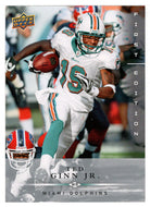 Ted Ginn Jr. - Miami Dolphins (NFL Football Card) 2008 Upper Deck First Edition # 79 Mint