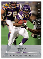 Sidney Rice - Minnesota Vikings (NFL Football Card) 2008 Upper Deck First Edition # 82 Mint