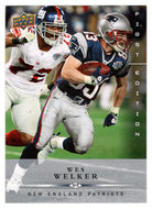 Wes Welker - New England Patriots (NFL Football Card) 2008 Upper Deck First Edition # 85 Mint