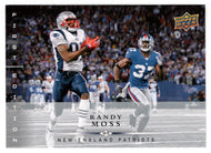 Randy Moss - New England Patriots (NFL Football Card) 2008 Upper Deck First Edition # 86 Mint