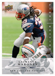 Laurence Maroney - New England Patriots (NFL Football Card) 2008 Upper Deck First Edition # 88 Mint