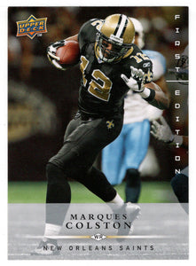 Marques Colston - New Orleans Saints (NFL Football Card) 2008 Upper Deck First Edition # 91 Mint