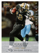 Marques Colston - New Orleans Saints (NFL Football Card) 2008 Upper Deck First Edition # 91 Mint