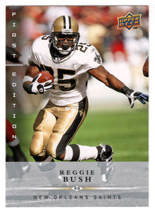 Reggie Bush - New Orleans Saints (NFL Football Card) 2008 Upper Deck First Edition # 92 Mint