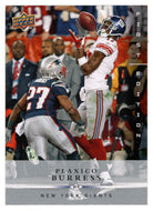 Plaxico Burress - New York Giants (NFL Football Card) 2008 Upper Deck First Edition # 95 Mint