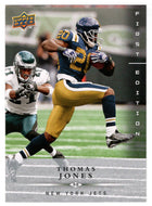 Thomas Jones - New York Jets (NFL Football Card) 2008 Upper Deck First Edition # 102 Mint