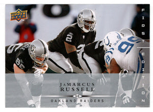 JaMarcus Russell - Oakland Raiders (NFL Football Card) 2008 Upper Deck First Edition # 107 Mint