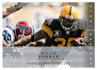 Willie Parker - Pittsburgh Steelers (NFL Football Card) 2008 Upper Deck First Edition # 115 Mint
