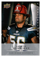 Shawne Merriman - San Diego Chargers (NFL Football Card) 2008 Upper Deck First Edition # 119 Mint