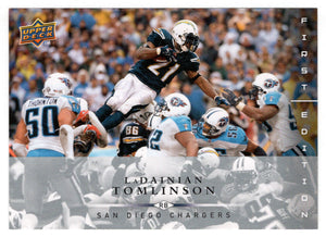 LaDainian Tomlinson - San Diego Chargers (NFL Football Card) 2008 Upper Deck First Edition # 120 Mint