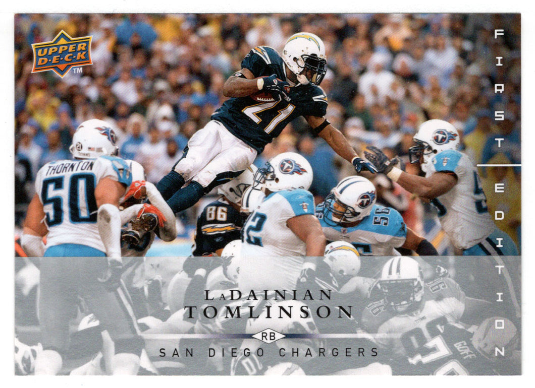 LaDainian Tomlinson - San Diego Chargers (NFL Football Card) 2008 Upper Deck First Edition # 120 Mint