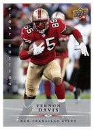 Vernon Davis - San Francisco 49ers (NFL Football Card) 2008 Upper Deck First Edition # 124 Mint