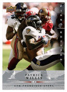 Patrick Willis - San Francisco 49ers (NFL Football Card) 2008 Upper Deck First Edition # 125 Mint