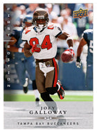 Joey Galloway - Tampa Bay Buccaneers (NFL Football Card) 2008 Upper Deck First Edition # 138 Mint