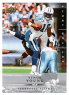 Vince Young - Tennessee Titans (NFL Football Card) 2008 Upper Deck First Edition # 143 Mint