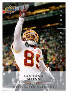 Santana Moss - Washington Redskins (NFL Football Card) 2008 Upper Deck First Edition # 150 Mint