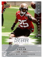 Aqib Talib RC - Tampa Bay Buccaneers (NFL Football Card) 2008 Upper Deck First Edition # 154 Mint