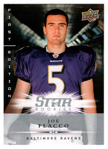 Joe Flacco RC - Baltimore Ravens (NFL Football Card) 2008 Upper Deck First Edition # 170 Mint