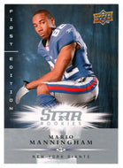 Mario Manningham RC - New York Giants (NFL Football Card) 2008 Upper Deck First Edition # 177 Mint