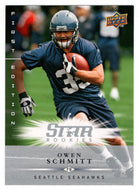 Owen Schmitt RC - Seattle Seahawks (NFL Football Card) 2008 Upper Deck First Edition # 183 Mint