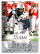 Quentin Groves RC - Jacksonville Jaguars (NFL Football Card) 2008 Upper Deck First Edition # 186 Mint
