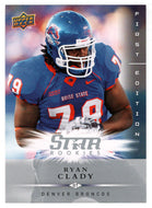 Ryan Clady RC - Denver Broncos (NFL Football Card) 2008 Upper Deck First Edition # 188 Mint