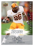 Ryan Torain RC - Denver Broncos (NFL Football Card) 2008 Upper Deck First Edition # 189 Mint